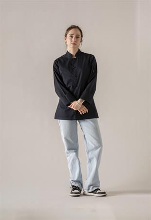 C-20 Soft Kadın – Lacivert Şef Ceketi