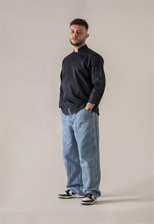 C-20 Soft – Lacivert Şef Ceketi