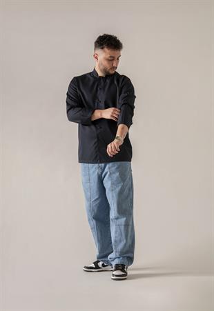 C-20 Soft – Lacivert Şef Ceketi