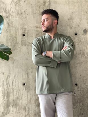 C-21 Premium – Haki Şef Ceketi