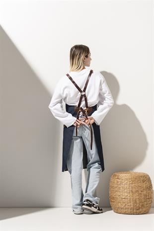 D-102 Cedric – Mavi Kot Boydan Önlük