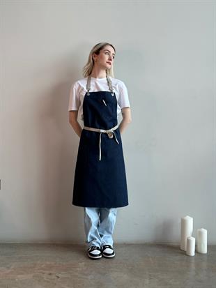 D-110 Julia – Lacivert Boydan Önlük