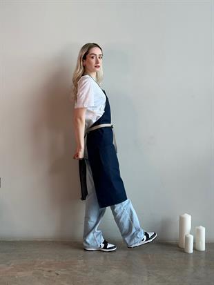 D-110 Julia – Lacivert Boydan Önlük