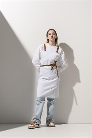 D-146 Kevin – Beyaz Boydan Önlük