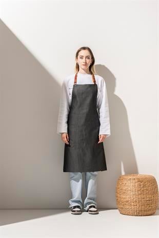 D-150 Stella – Gri Kot Boydan Önlük