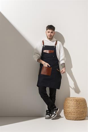 D-164 Harvey – Lacivert Boydan Önlük