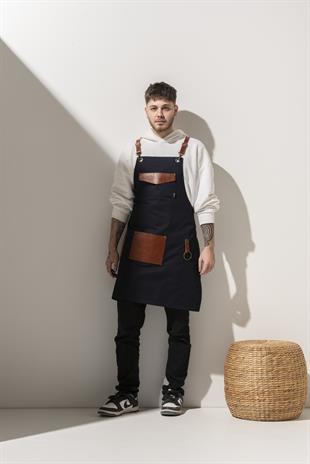 D-164 Harvey – Lacivert Boydan Önlük