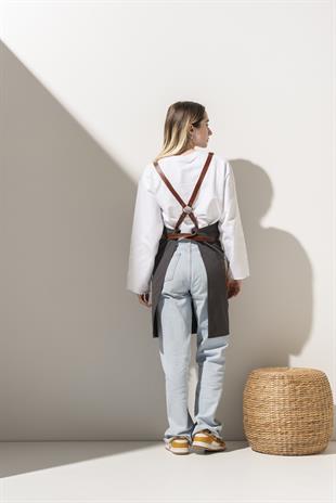 D-164 Harvey – Koyu Gri Boydan Önlük