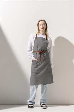 D-177 Thomas – Lacivert Çizgili Boydan Önlük