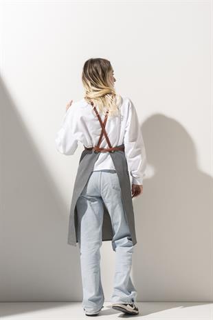 D-177 Thomas – Lacivert Çizgili Boydan Önlük