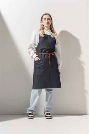 D-177 Thomas – Lacivert Gri Çiizgili Boydan Önlük