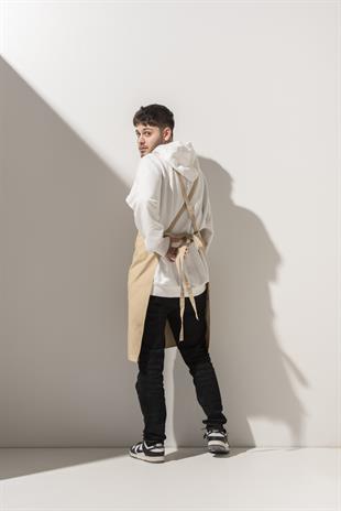 K-144 Colour – Bej Boydan Önlük