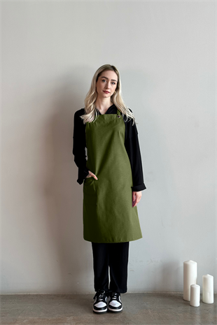 K-144 Colour – Haki Boydan Önlük