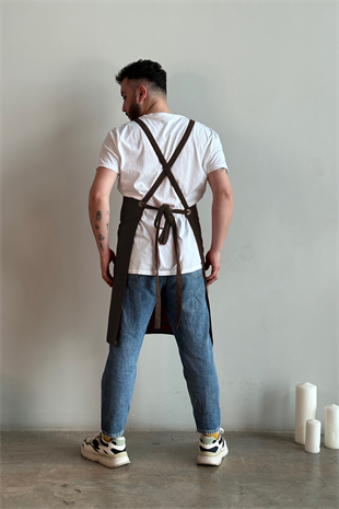 K-144 Colour – Kahverengi Boydan Önlük