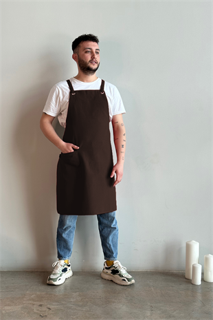 K-144 Colour – Kahverengi Boydan Önlük