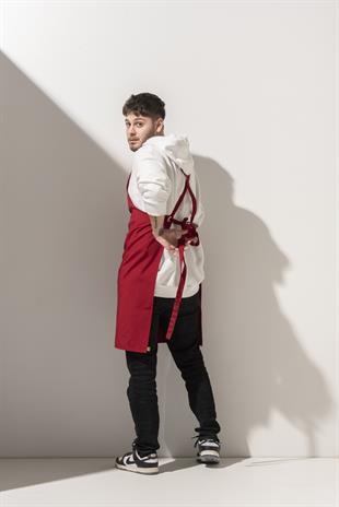 K-144 Colour – Kırmızı Boydan Önlük