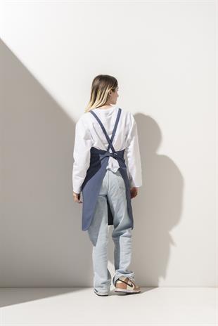 K-144 Colour – Kot Mavi Boydan Önlük