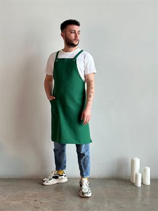 K-144 Colour – Koyu Yeşil Boydan Önlük
