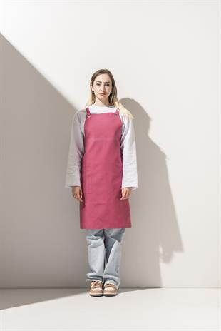 K-144 Colour – Şeker Pembe Boydan Önlük