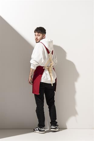 K-155 Holly – Kırmızı Boydan Önlük