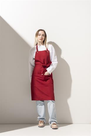 K-162 Rainbow – Kırmızı Boydan Önlük