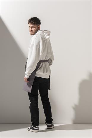 K-172 Mabel – Açık Gri Boydan Önlük