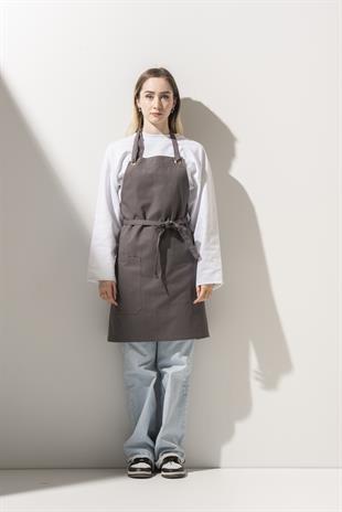 K-172 Mabel – Koyu Gri Boydan Önlük