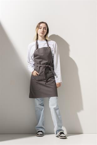 K-172 Mabel – Koyu Gri Boydan Önlük