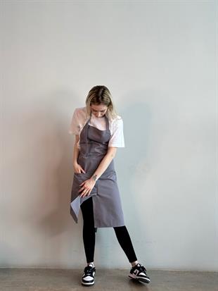 K-176 James – Açık Gri Boydan Önlük