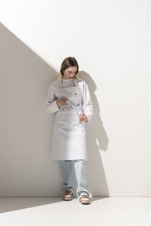 K-179 Hector – Beyaz Boydan Önlük