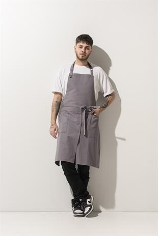 K-181 Breda – Açık Gri Boydan Önlük
