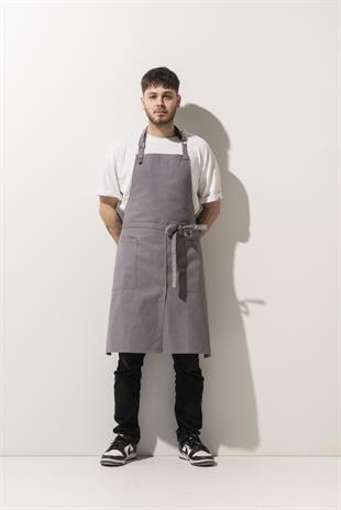 K-181 Breda – Açık Gri Boydan Önlük