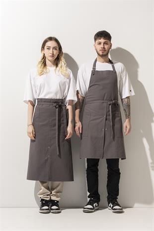 K-181 Breda – Koyu Gri Boydan Önlük