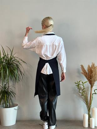 K-182 Basic – Lacivert Boydan Önlük