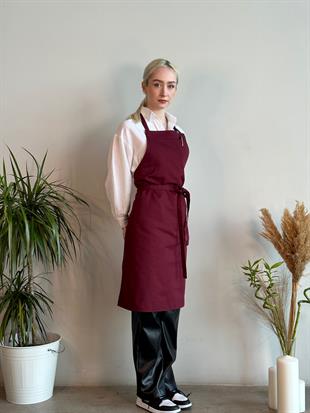 K-182 Basic – Bordo Boydan Önlük