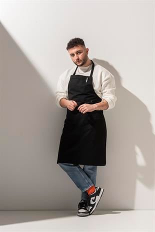 K-182 Basic – Siyah Boydan Önlük