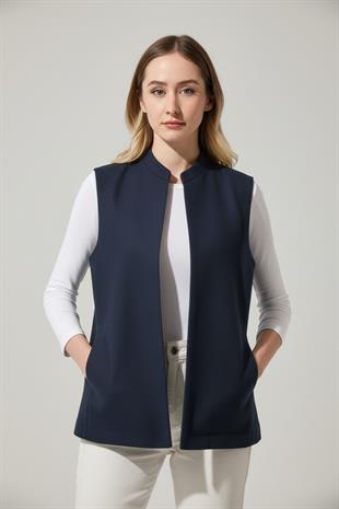 YL-01 – Kadın Lacivert Servis Yeleği