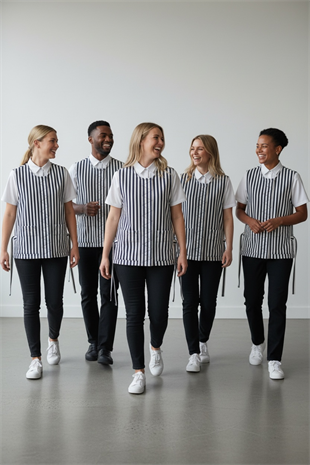 YL-03 HUNTER– Kadın Çizgili Kot Servis Yeleği - Çizgili Kot