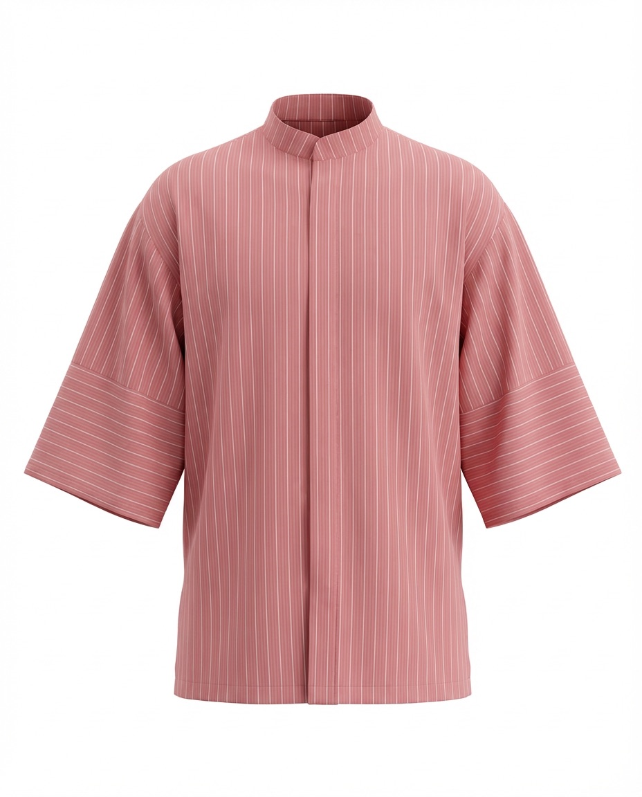 C-11 Mai Oversize – Kırmızı Şef Ceketi