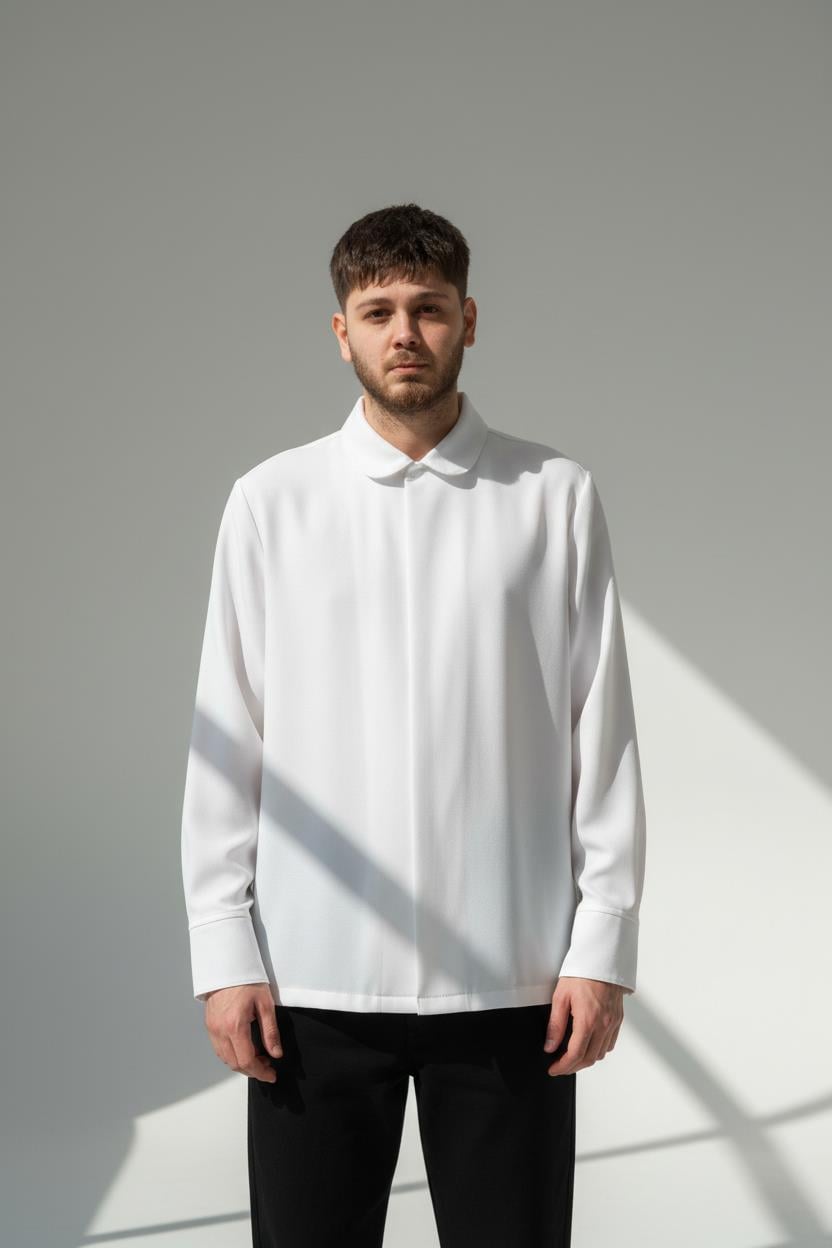 C-13 MONACO – Erkek Beyaz Şef Ceketi