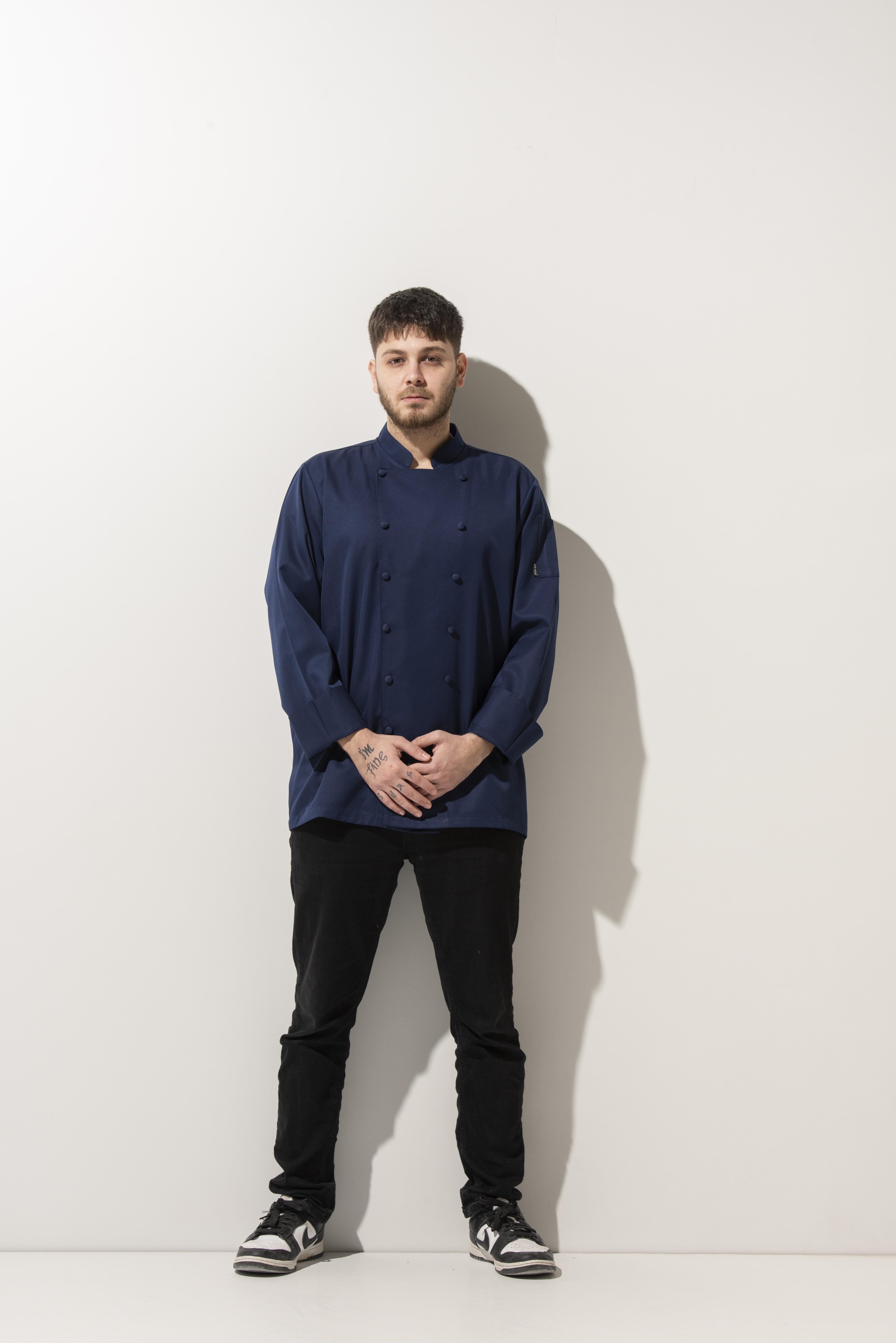 C-14 CLASSIC - Parlement Düğmeli Şef Ceketi