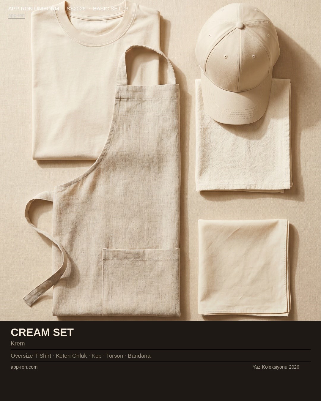 Cream Set - Basic Kombin