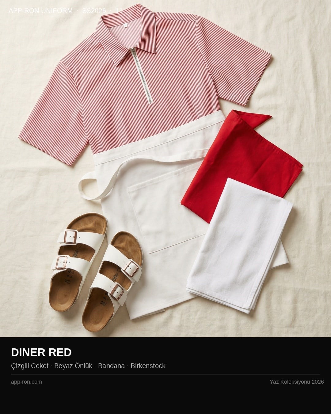 Diner Red - Kombin Set