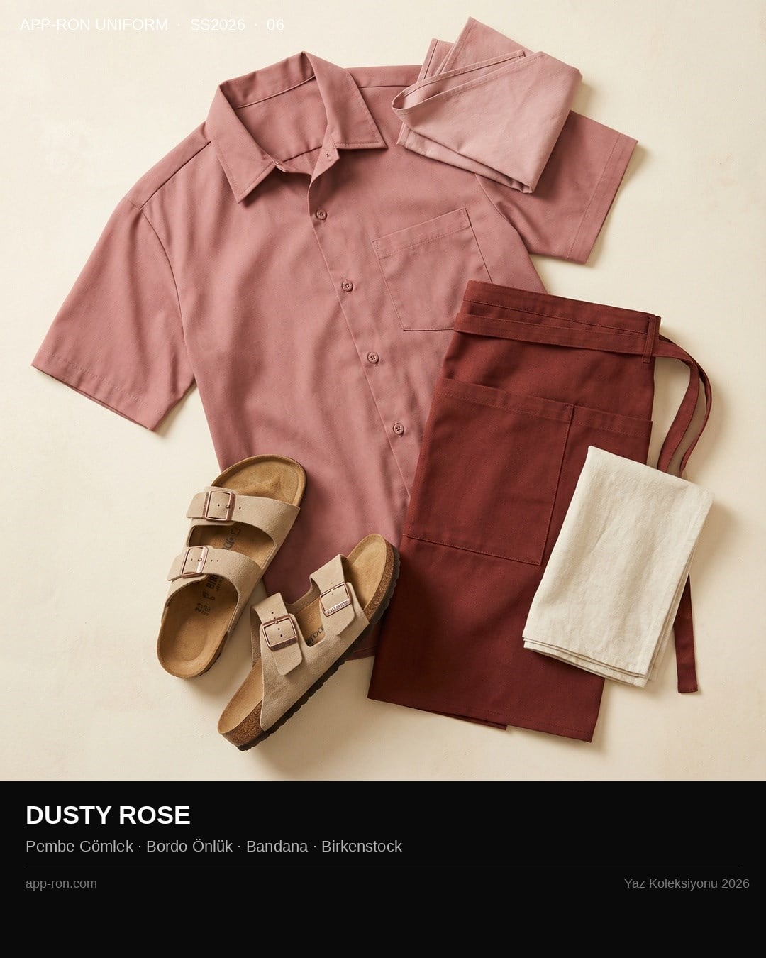 Dusty Rose - Kombin Set