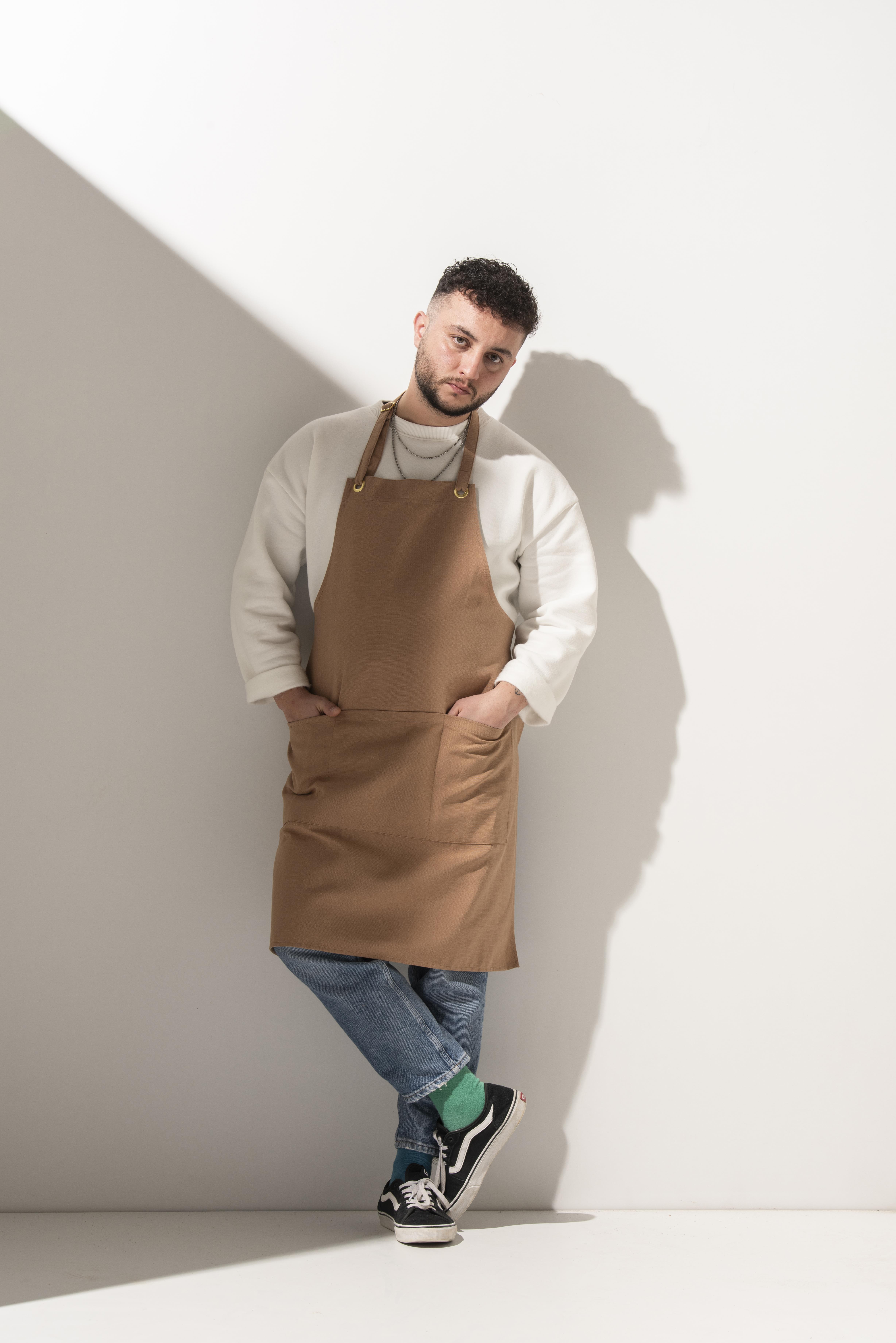 K-162 RAINBOW - Hazelnut Renk Önlük 