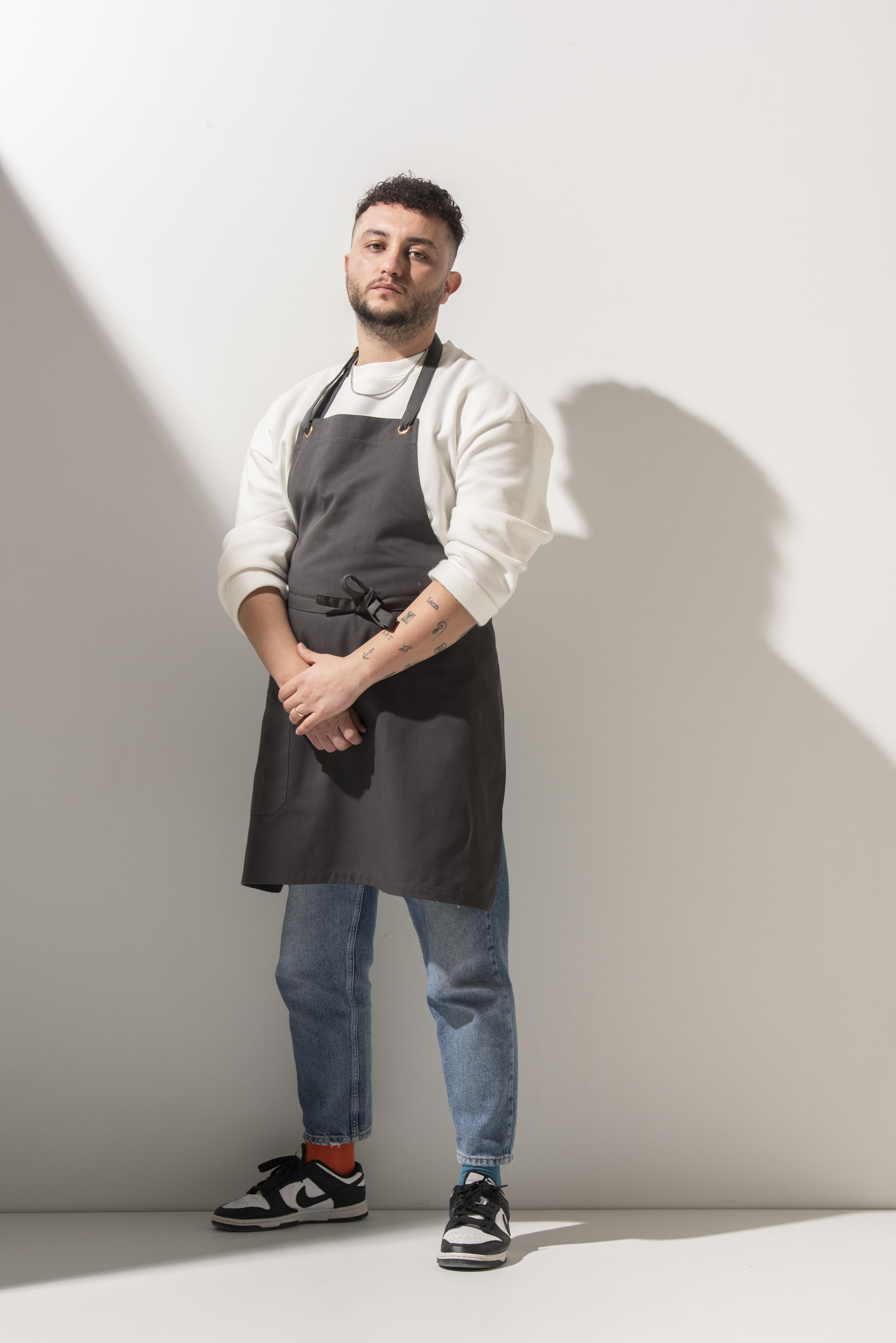 K-172 MABEL - Antrasit Önlük 