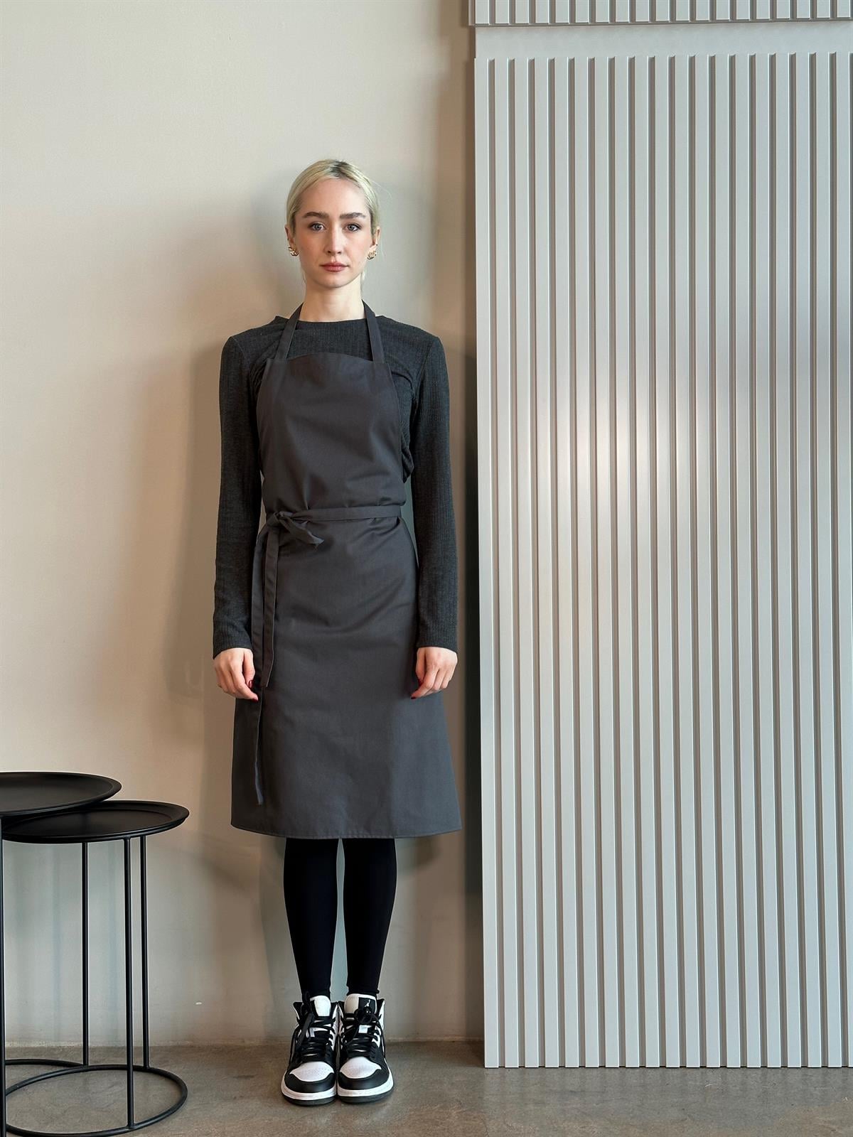 K-187 CLASSIC - Antrasit Önlük 