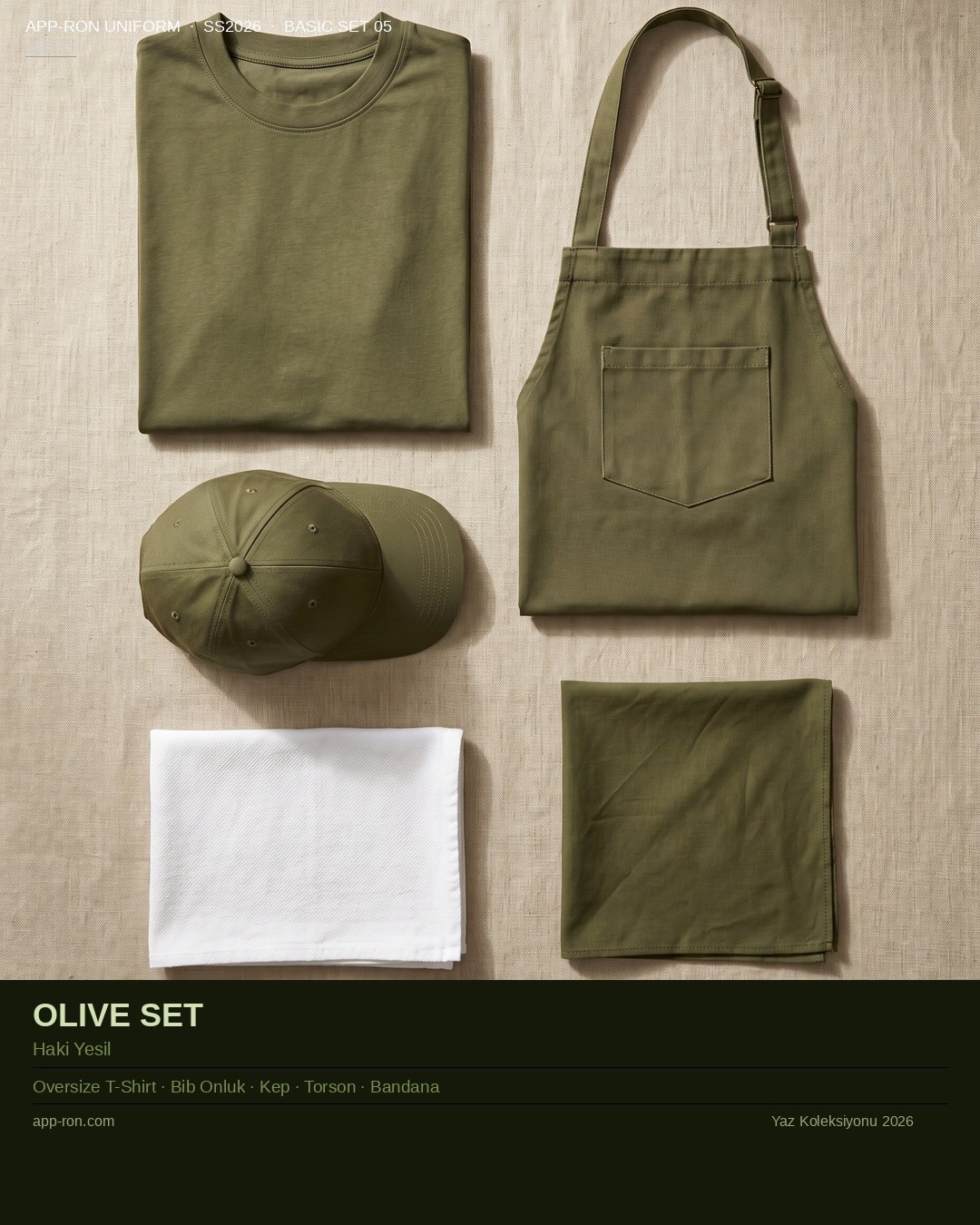 Olive Set - Basic Kombin
