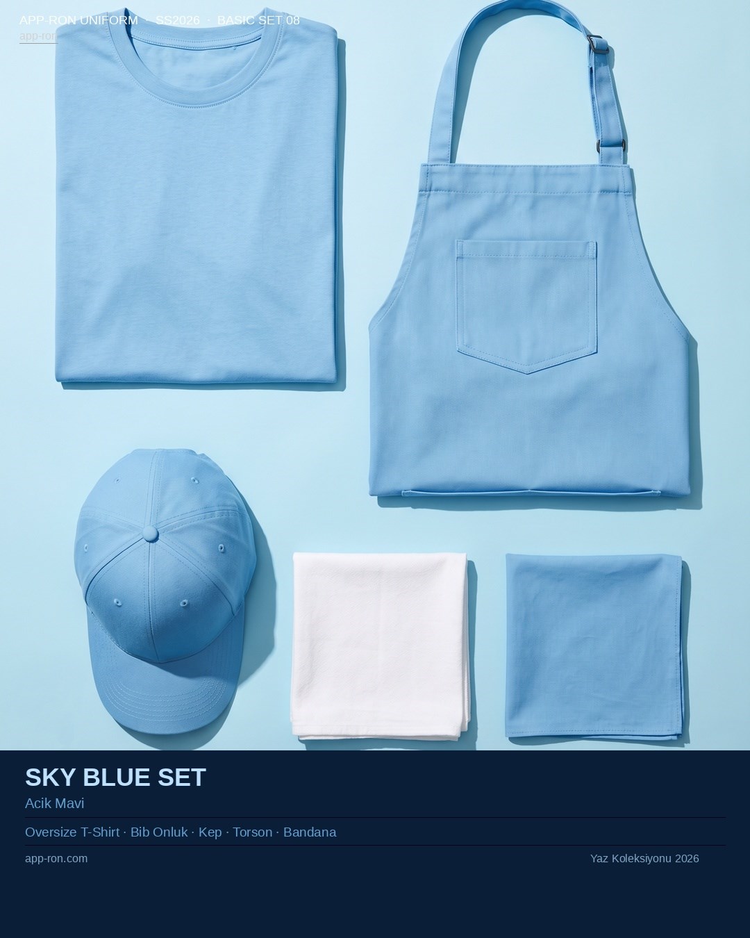 Sky Blue Set - Basic Kombin