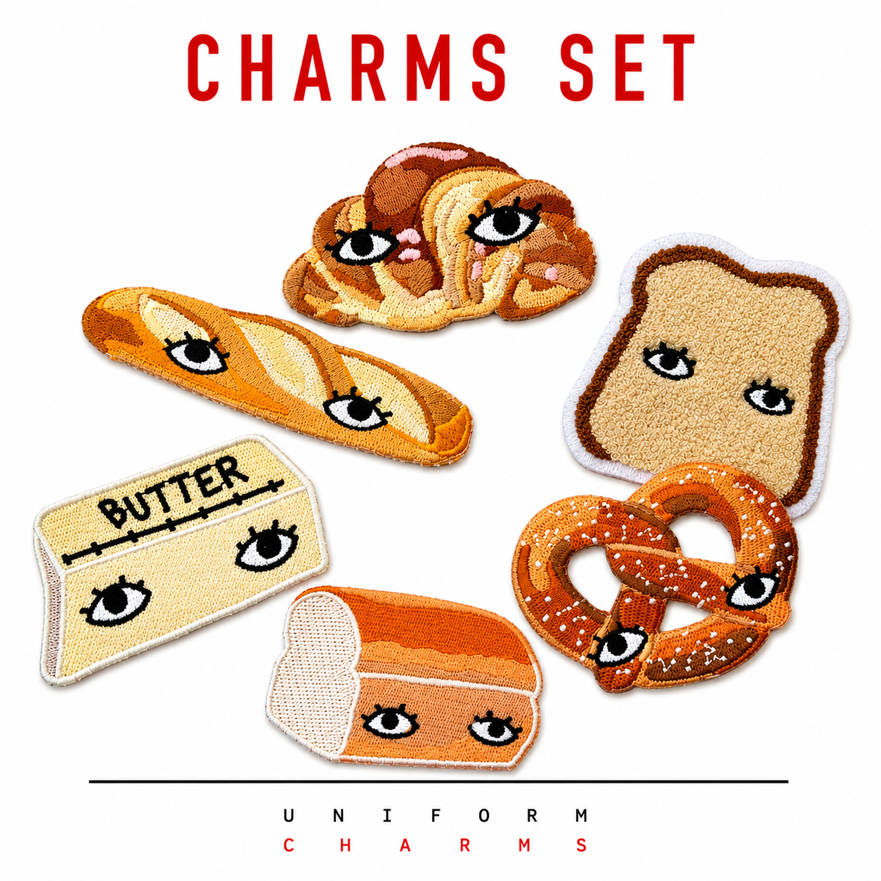 Uniform Charms™ Fırın Seti Broş Charm